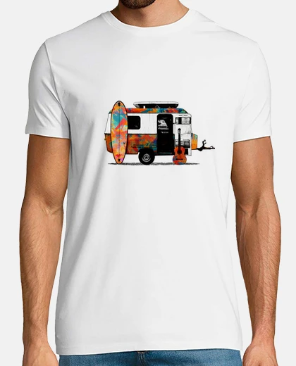 Tee-shirt Surv carvane street art