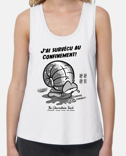 Tee-shirt Survécu au Confinement