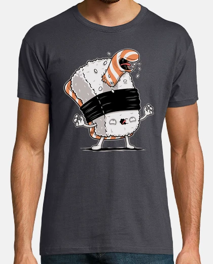 T-shirt sushi alieno
