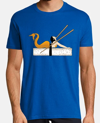 T-shirt sushi di sirena