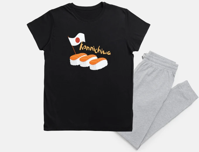 Pigiama sushi giappone