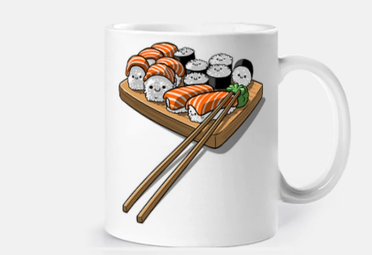 Tazza sushi kawaii