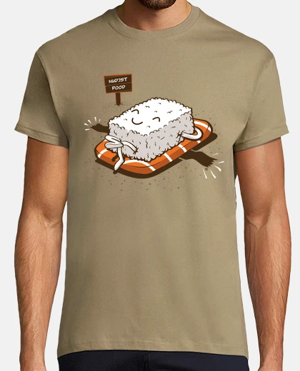 Tee-shirt Sushi nudiste