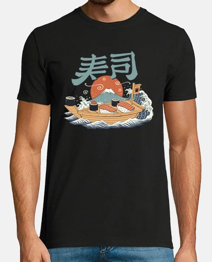 Tee-shirt sushi pop shirt mens
