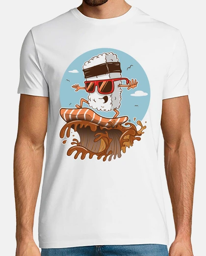 Camiseta Sushi Surfer