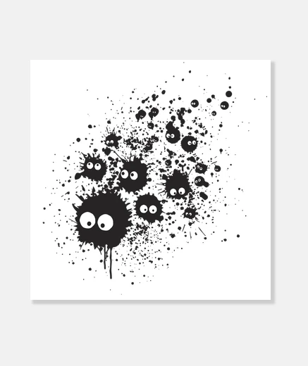 Lienzo Susuwatari Ink