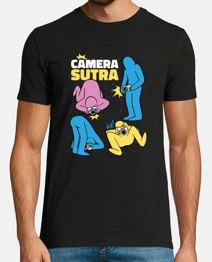 Camiseta sutra divertido de la cámara mejor para