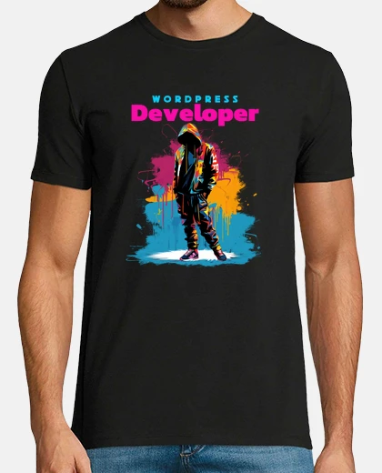T-shirt sviluppatore wordpress