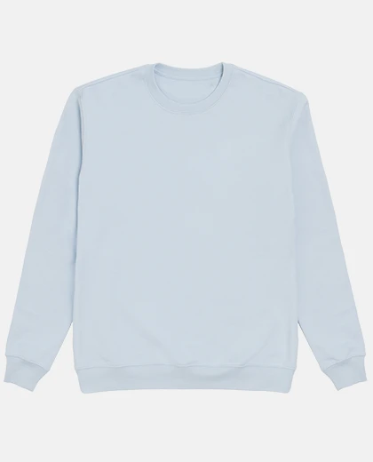 Sweat sweat bleu ciel sans capuche