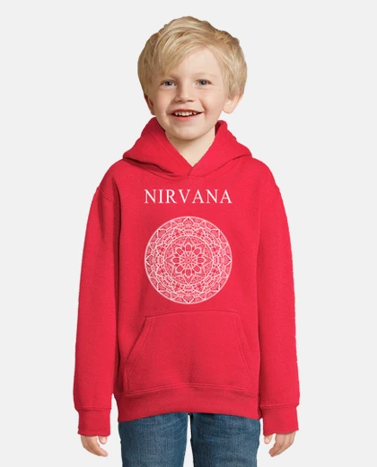 Vêtements sweat garçon nirvana blanc