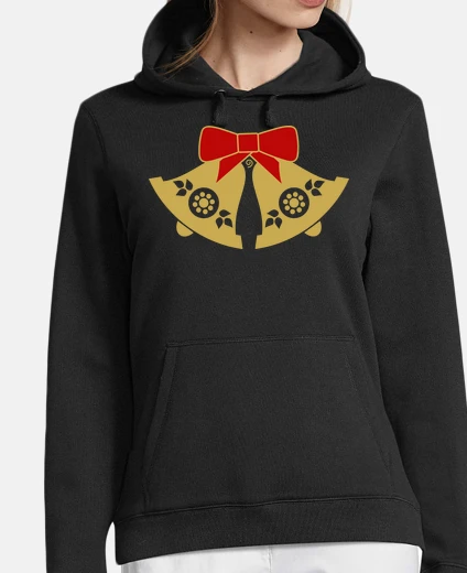 Sweat Sweat-shirt à capuche femme, noir