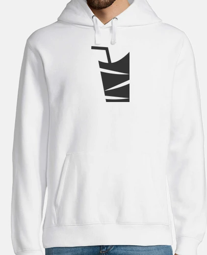 Sweat Sweat-shirt à capuche homme, blanc