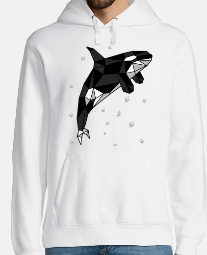 Sweat Sweat-shirt à capuche homme, blanc