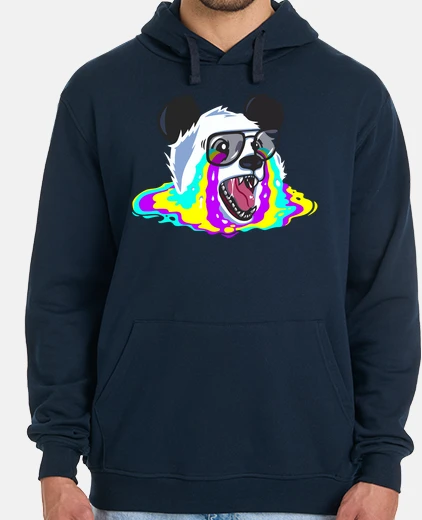 Sweat Sweat-shirt à capuche homme, bleu marine