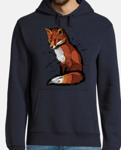 Sweat Sweat-shirt à capuche homme, bleu marine