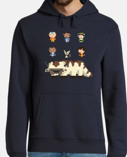 Sweat Sweat-shirt à capuche homme, bleu marine