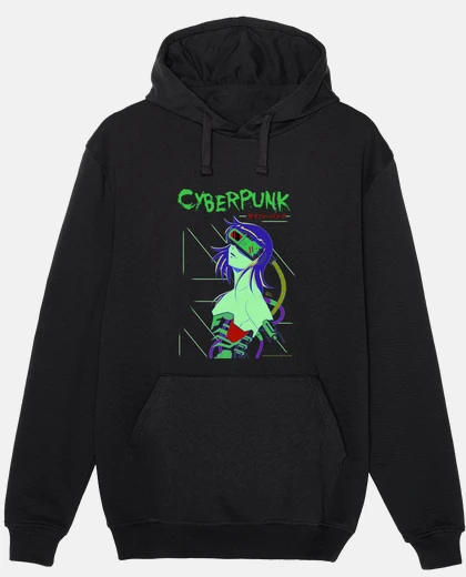Sweat sweat-shirt cyberpunk