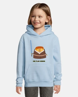 sweat fille garçon obi flan kenobi
