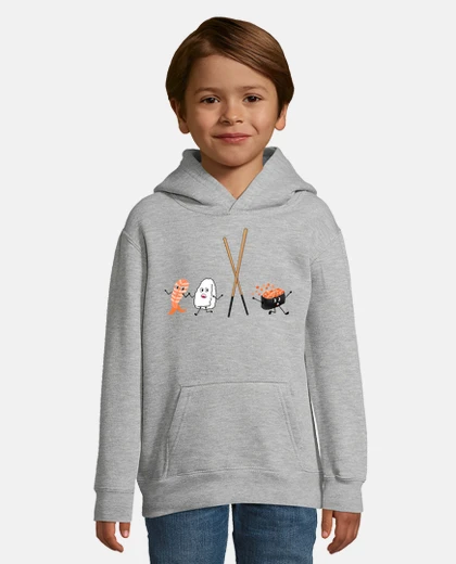 Kids sweatshirt n sushi 1