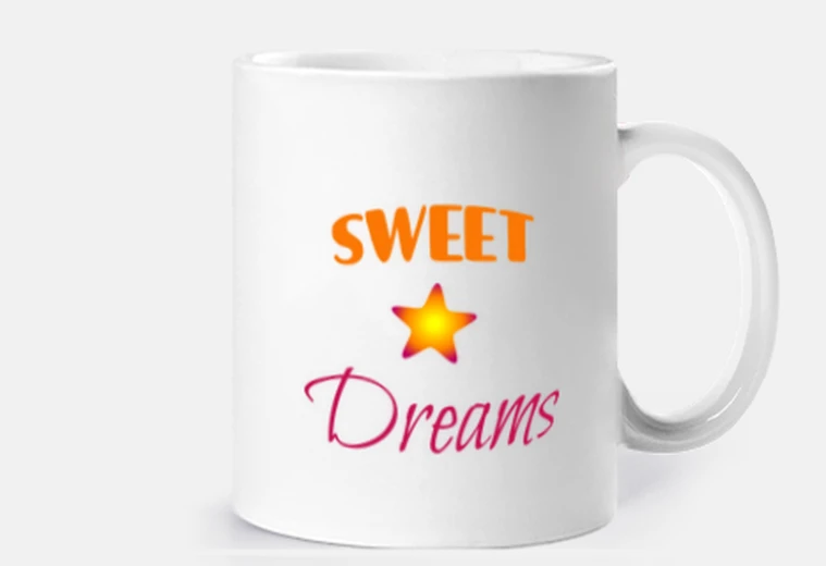 Cup sweet dreams. gift mug