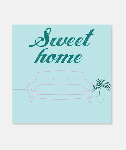 Wall sweet home