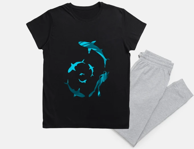 Pyjama Swim with sharks