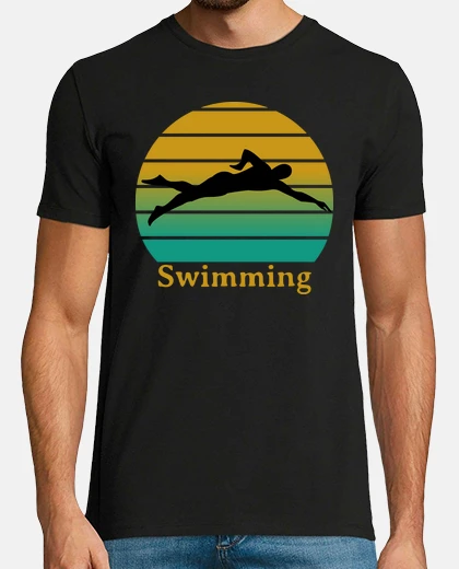 Tee-shirt Swimming