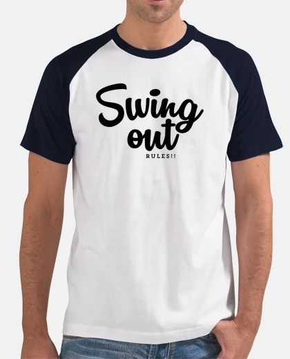 Camiseta Swing out rules of lindy hop - Black edi
