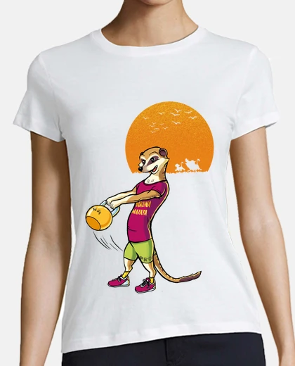 Tee-shirt swing sportif suricate