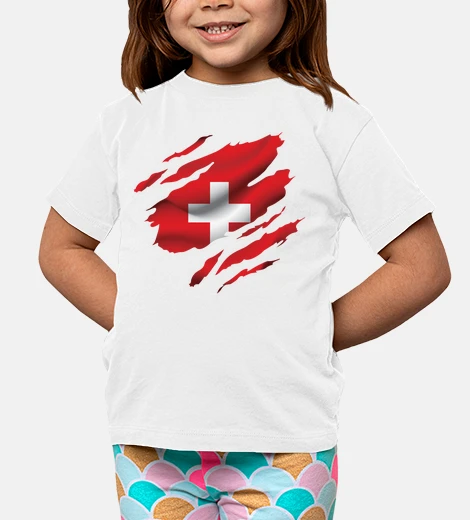 Children's Switzerland Swiss flag