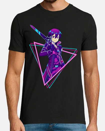 Camiseta sword art online anime - kirito