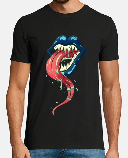 Playera symbiote lips