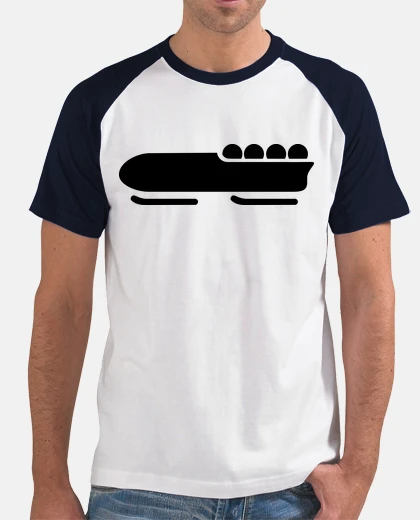 Tee-shirt symbole de bobsleigh