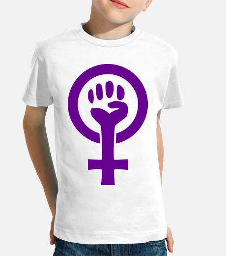 Vêtements symbole féministe (violet)