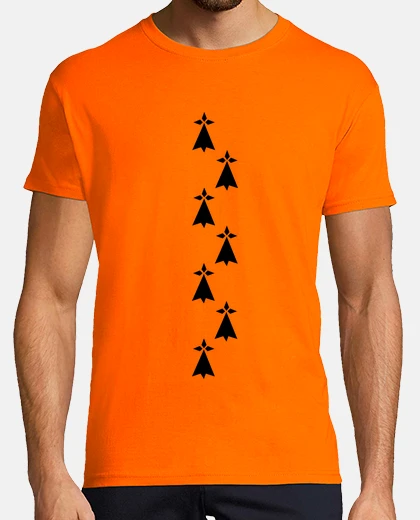 Tee-shirt symbole hermine bretonne