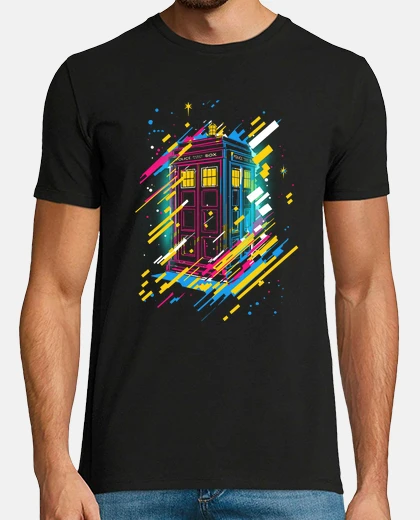 Playera synth time machine