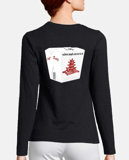 Tee-shirt system of a down - chop suey - t-shirt femme à manches longues