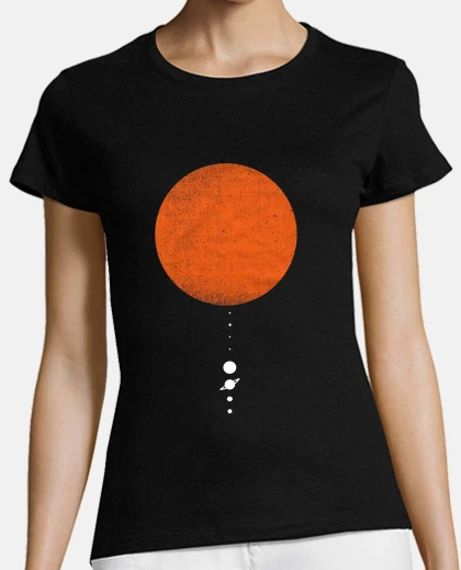 Tee-shirt système solaire