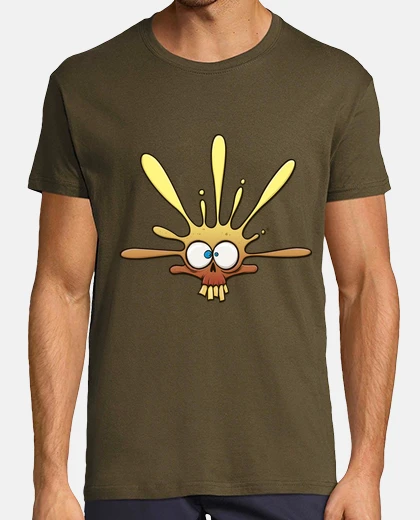 T-shirt t- t-shirt con teschio mi esplode la testa