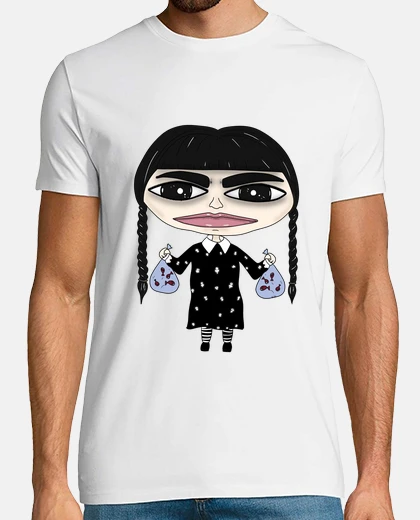 T-shirt t- t-shirt man piranhas wednesday