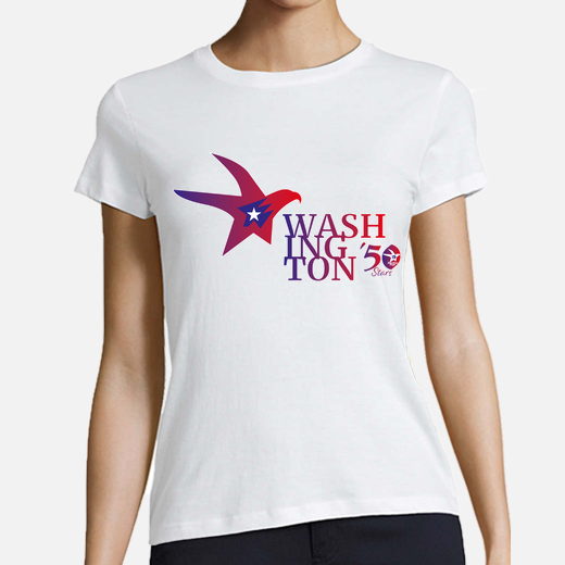 t- shirt 50 étoiles w ash ington usa
