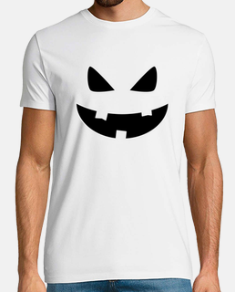 t- t-shirt da uomo halloween faccia spaventosa