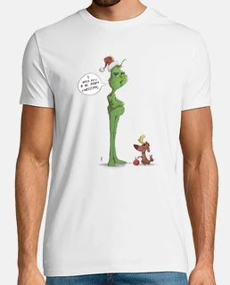 t- t-shirt man short sleeve, christmas grinch
