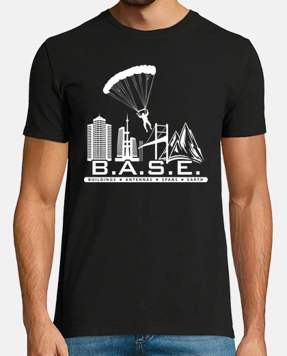 Tee-shirt t base jump mod.1