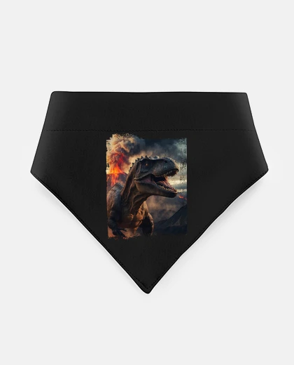 Mascotas t-rex dinosaur dino terrifying movie volcano eruption fire