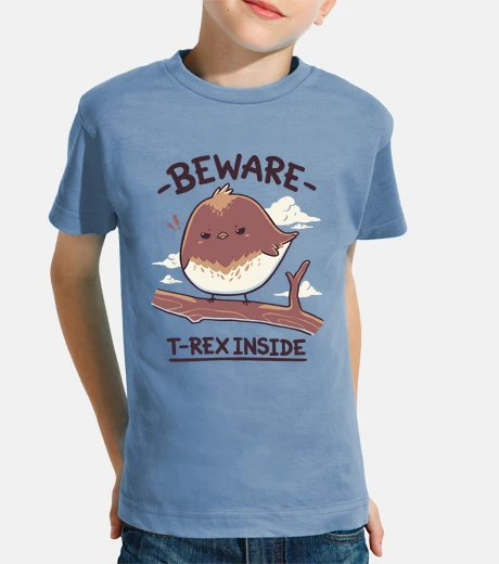 Kids t-rex inside dinosaur kids&#39; t- t-shirt