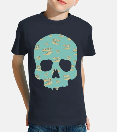 Abbigliamento t rex skull blu