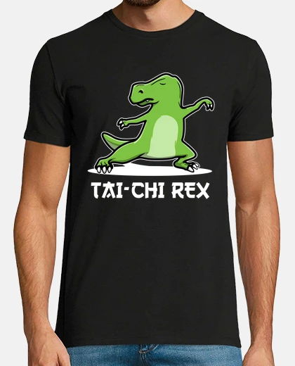 T-shirt T Rex Tai Chi Shadowboxer Shadowboxing
