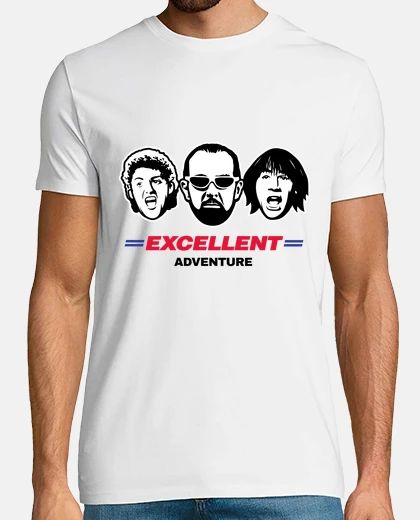 T-shirt t-shirt / bill &#38;#38; ted / mens di eccezionale avventura