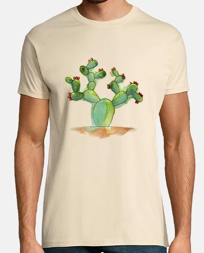 Tee-shirt t-shirt à manches courtes cactus